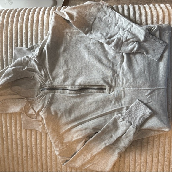 FREE PEOPLE | Cozy Gray Maternity Long Sleeve Onesie Small NWT - Picture 6 of 10